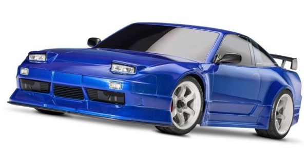 TRX93424-4-BLUE TRAXXAS 4-Tec Nissan 240SX blau 1/10 Tourenwagen RTR VX3 Brushless, HD