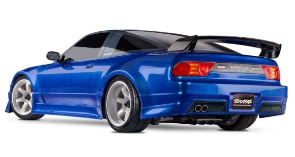 TRX93424-4-BLUE TRAXXAS 4-Tec Nissan 240SX blau 1/10 Tourenwagen RTR VX3 Brushless, HD