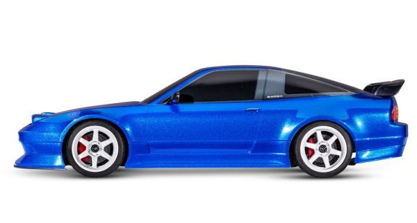 TRX93424-4-BLUE TRAXXAS 4-Tec Nissan 240SX blau 1/10 Tourenwagen RTR VX3 Brushless, HD