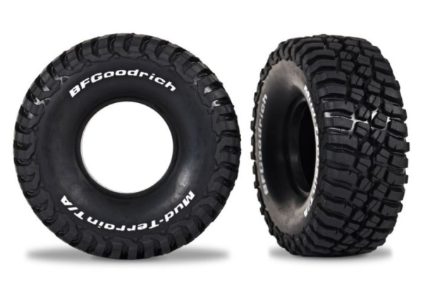 TRX9868 Reifen BFG MT TA KM3 2.4X1.0 (2) Traxxas TRX-4M Ford F150
