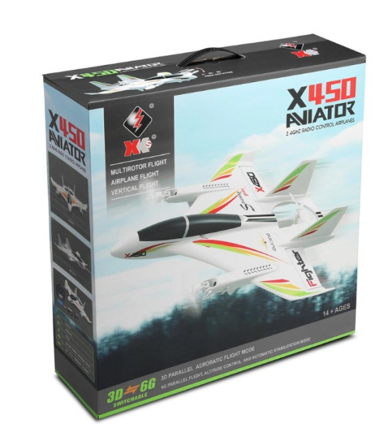 WL X450 Aviator RTF