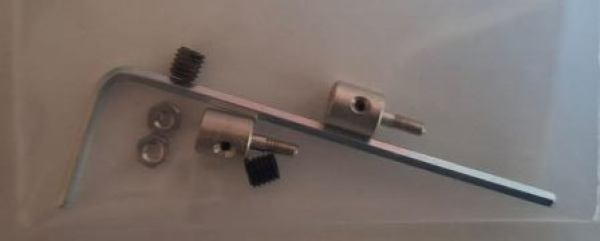 30803 Gestängeanschluß -0,8mm/M1,6 - 2 Stück