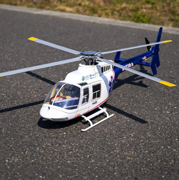 217433 FlyWing Hubschrauber Bell 407 V4 GPS 830mm RTF