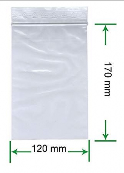 PE120x170 Verschlußbeutel PE 120x170 mm 10Stück