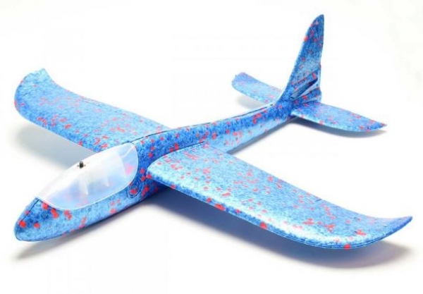 18055 Wurfgleiter Tommy ACRO Led (blau) / 480mm