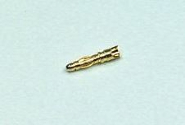 C1544 Goldk.-Stecker 2mm 1St. lose