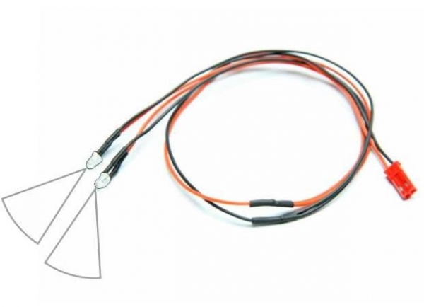 C5449 LED 5-10V/weiß 40cm BEC-St. 2St. pm