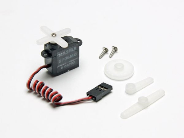 PM-C6702 Servo S706-MG! 23x20x8 4,7g 8N/0,08s