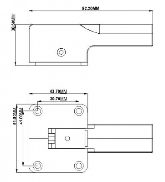 C7212 Einziehfahrwerk Mechanik elektrisch "XL" Bugfahrwerk lenkbar