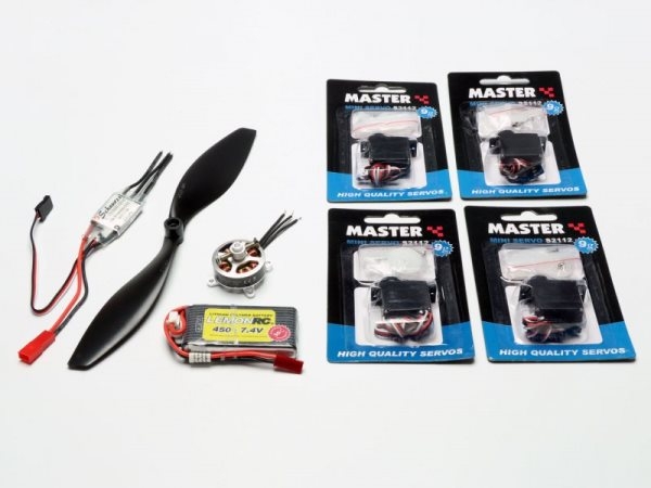 C9283 Crack- FOKKER 3Decker 890mm ROT COMBO-Set