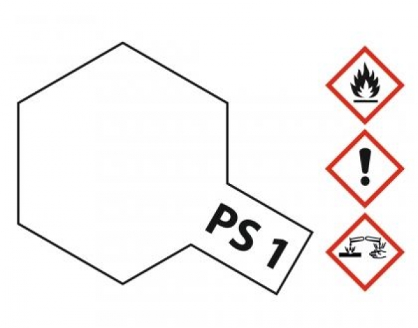 300086001 Lexanfarbe PS-01/Spray weiß