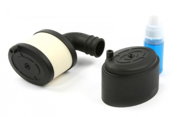 R07108 Luftfilter 1:8 mit Regenschutz und Öl