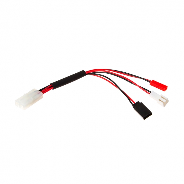 R19005 Robitronic Ladeadapter Tamiya ->Futaba/BEC/Micro