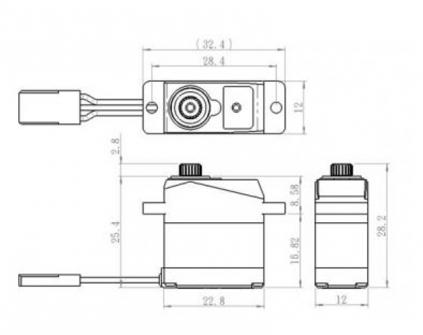 SH-0263MG+ Servo Savöx
