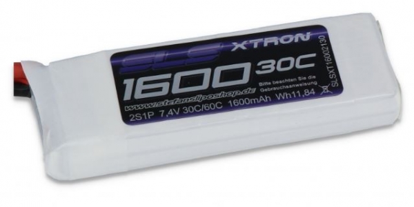 SLSXT16002130 Lipo 7,4/1600 XTRON 30/60C XT60/XH