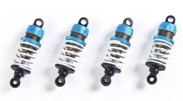 T405863 Stoßdämpfer 1:10 / 55mm ALU/blau 4 Stück