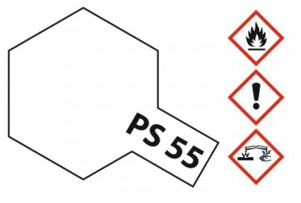 300086055 Lexanfarbe PS-55/Spray klar-matt