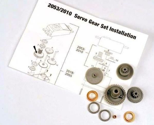 TRX2053 GETRIEBESATZ FÜR SERVO 2055 & 2056 TRAXXAS *J*