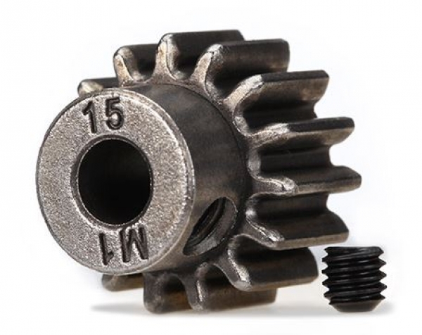 TRX6487X Motorritzel 1:8/M1 15T B5mm X-Max nb