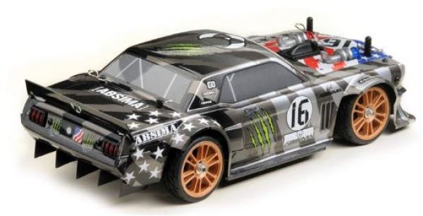 16010 FUN-MAKER 1:16 Stars'nGrey BL/RTR