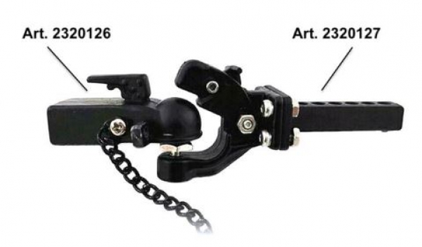 2320127 Anhängerkupplungskopf Absima Metall