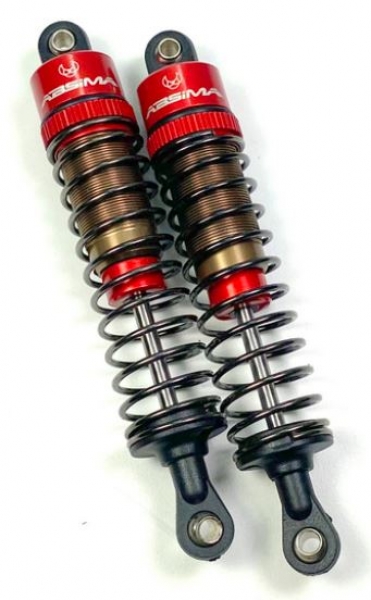 2330043 Stoßdämpfer 1:10/85mm ALU/rot 2 Stück