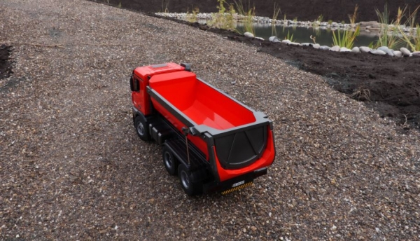 22407 MB AROCS LKW Kipper RTR/rot 10K!