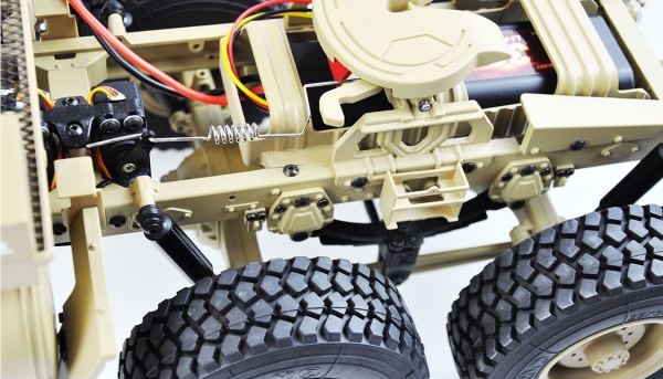 22436 RC 1:12 U.S. Militär-Truck V2 8x8 sand