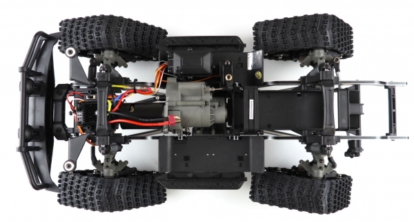 22458 AMXROCK RCX10TB SCALE CRAWLER PICK-UP 1:10 RTR BLAU