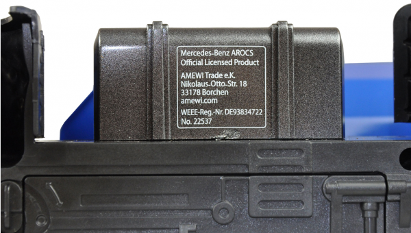 22537 MB-AROCS LKW Kipper RTR/blau 10K