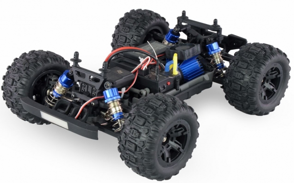 22603 HYPER GO TRUGGY BRUSHED 4WD MIT GPS 1:16 RTR BLAU