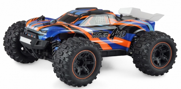 22619 HYPER GO TRUGGY BRUSHED 4WD 1:16 RTR BLAU/ORANGE