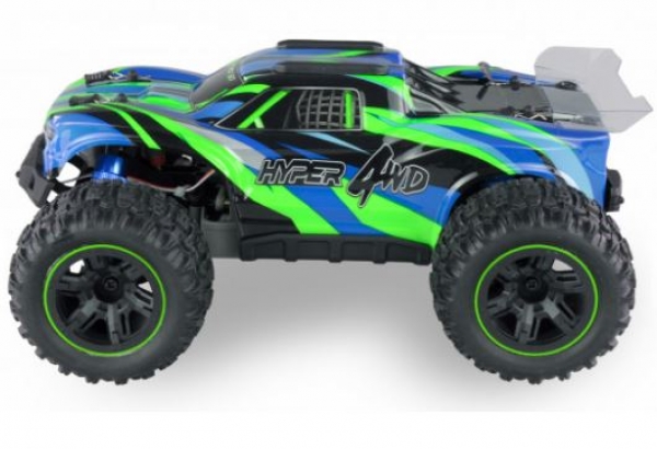 22620 HYPER GO TRUGGY BRUSHED 4WD 1:16 RTR BLAU/GRÜN