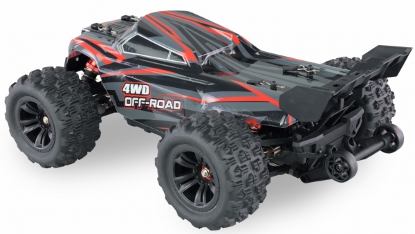 22629 HYPER GO TRUGGY BRUSHLESS 4WD 1:16 RTR SCHWARZ/ROT