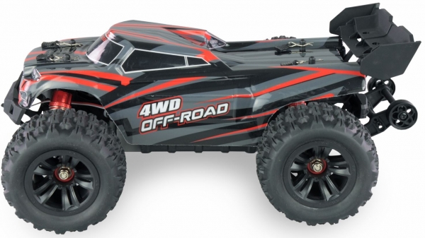 22629 HYPER GO TRUGGY BRUSHLESS 4WD 1:16 RTR SCHWARZ/ROT