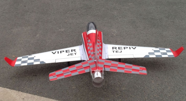 24097 AMXFLIGHT VIPER JET V4 PRO 6-8S ROT PNP