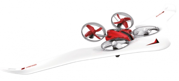 25309 QC AIR-GENIUS 3in1-Copter rot