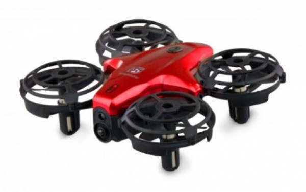 25324 SPARROW MINI-DROHNE MIT STEUERUNGSSENSOREN, ROT