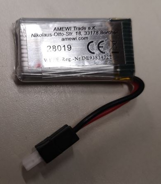 LIPO AKKU 1S 3,7V 350MAH XH