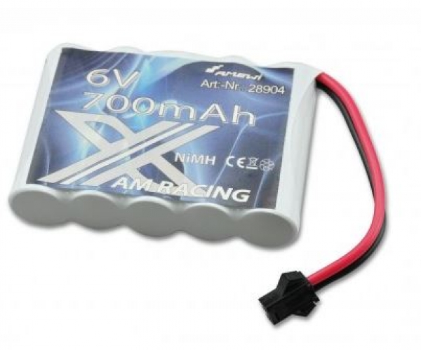 28904 Akku 6,0/700 X-Race 5Flat Toy 1:14/18