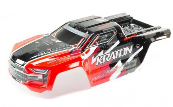 ARA406156 Karosse Arrma 1:8 KRATON 6S rot/schwarz