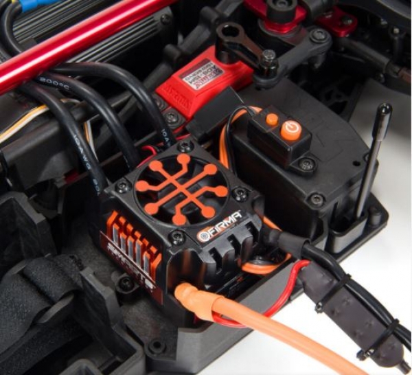 Arrma INFRACTION 6S BLX V2 in blau und grau