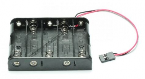 C3330 Batteriebox 5 x AA flach JR