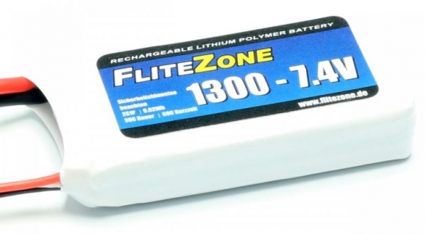 C6070 Lipo 7,4/1300 FliteZone 35C EC3/XH