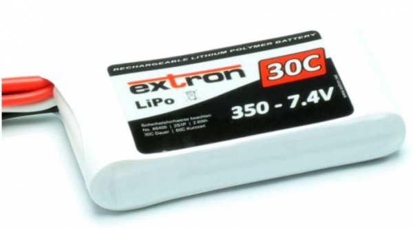 X6400 Lipo 7,4/350 X2 30/60C BEC/XH