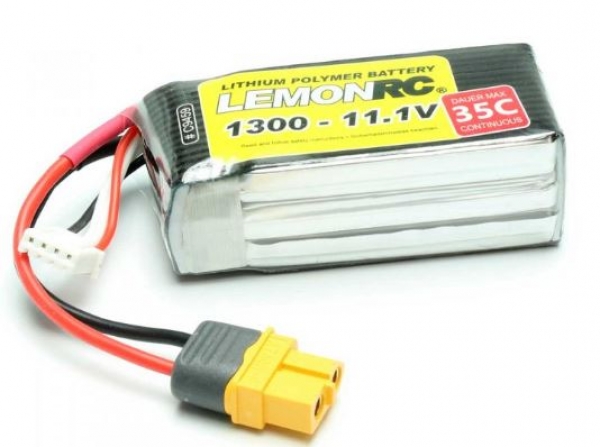 15711 Lipo 11,1/1300 LEMON 35C XT60/XH