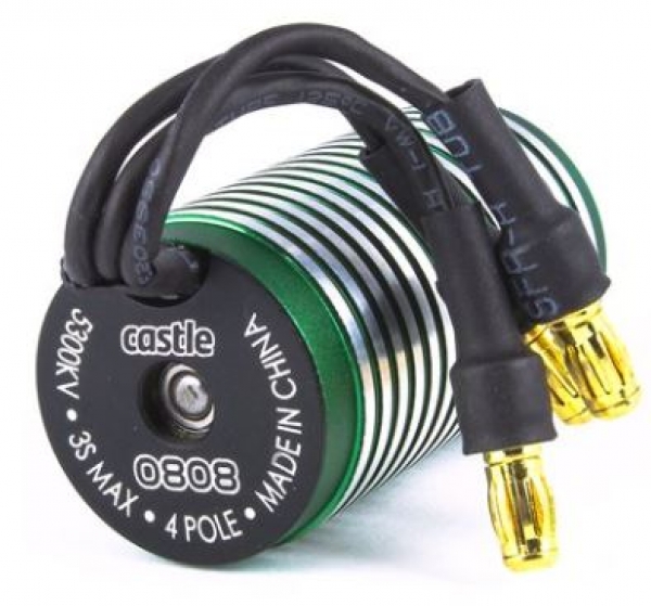 0060-0038-00 BL-Motor/Car Castle 0808-5300kv 2-4S