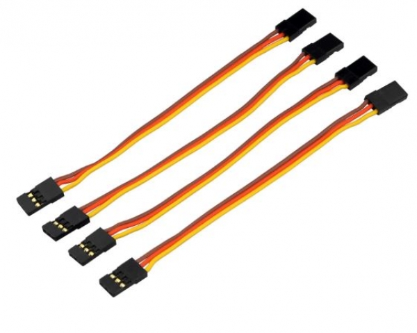 600208 Patchkabel UNI/10cm Stecker-Stecker 4erPack