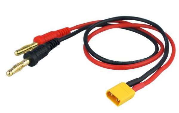 610017 Ladekabel XT30 auf Bananenstecker 4,0 mm
