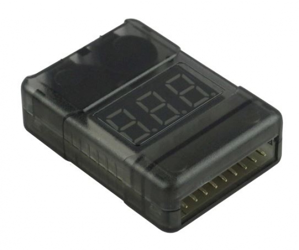 700227 Lipo-Checker 1-8S LCD/Gehäuse/Warner